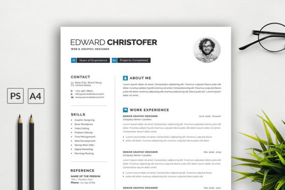 Download Minimalist Resume Template - Premium Resources