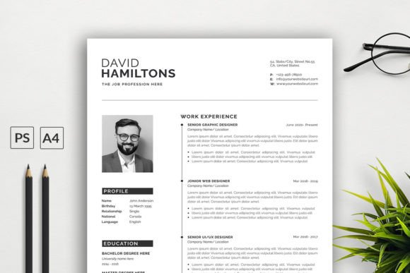 Download Minimalist Resume Template - Premium Resources
