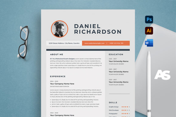 Download Minimalist Resume Template - Premium Bundle