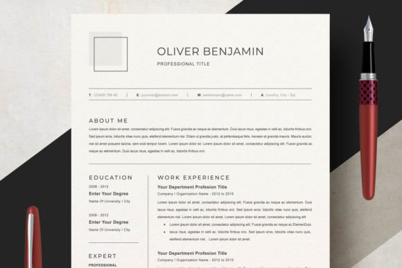 Download Minimalist Resume Template for Word - Premium Resources
